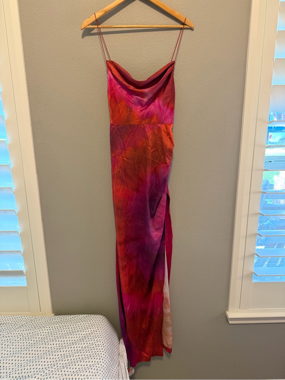 Retrofete Marlene Dress in Bronze, Pink & Purple XS NWOT - Picture 4 of 9
